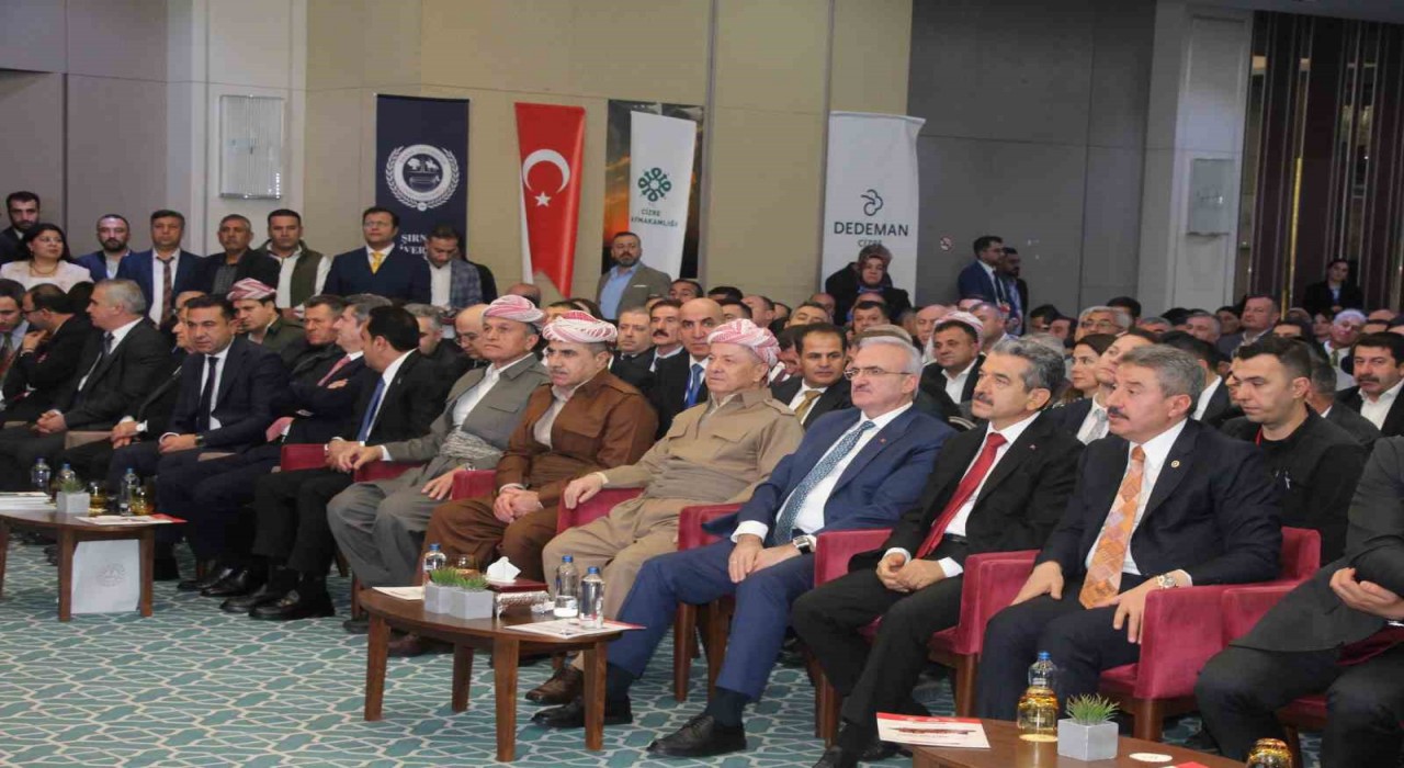 Irak KPD Lideri Mesut Barzani Şırnakta