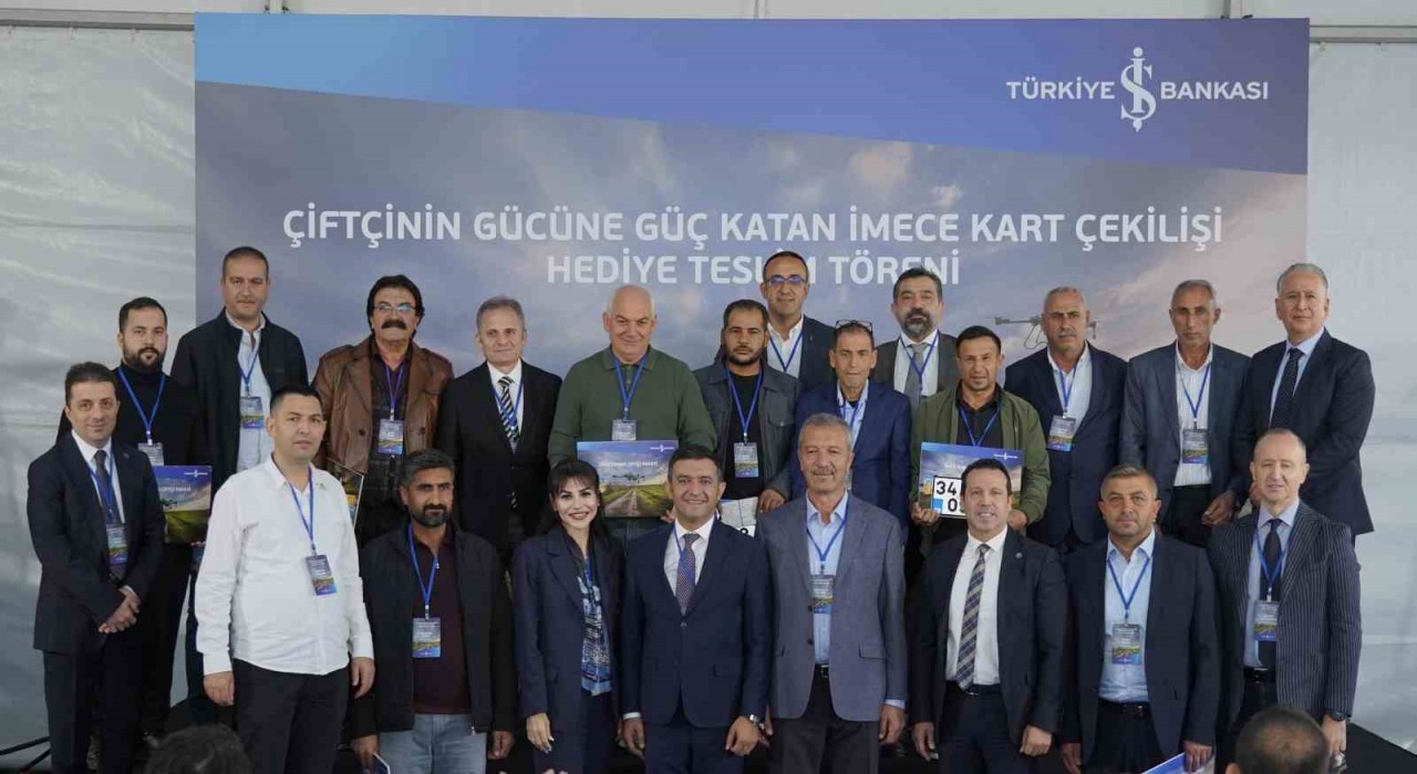 İş Bankasının Çiftçilerin Gücüne Güç Katan İmece Kart kampanyasında kazananlar belli oldu
