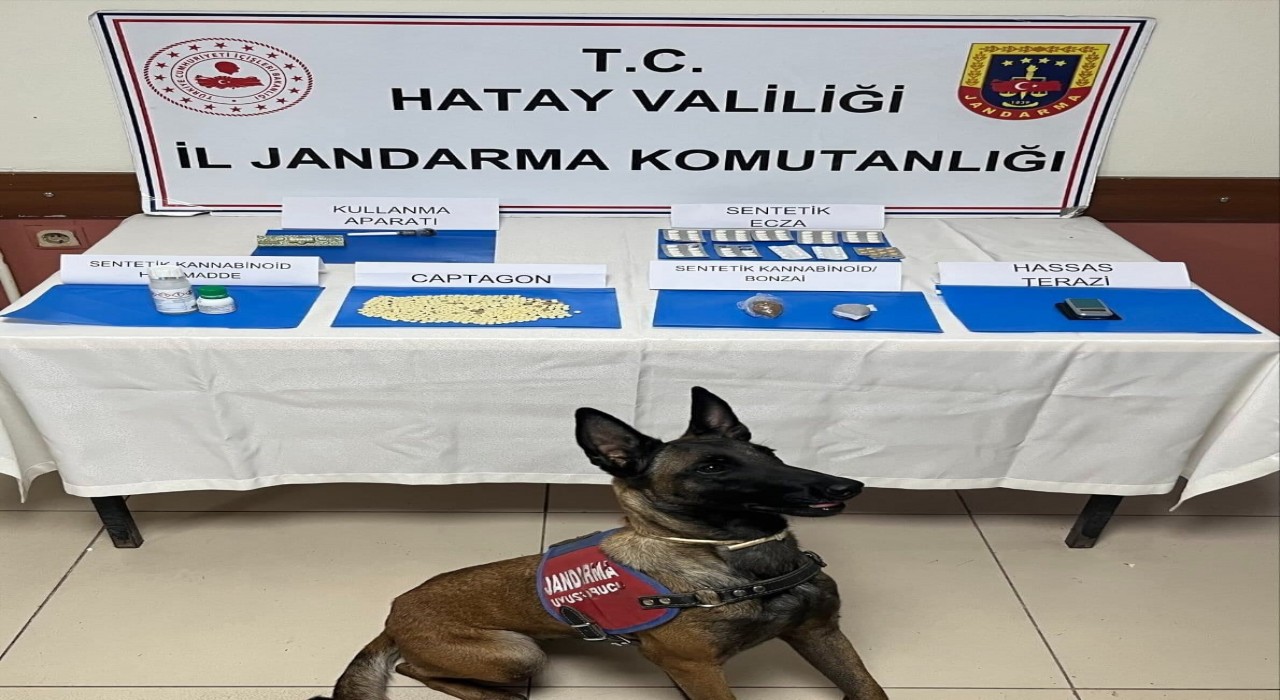 İskenderunda Jandarmadan uyuşturucu operasyonu