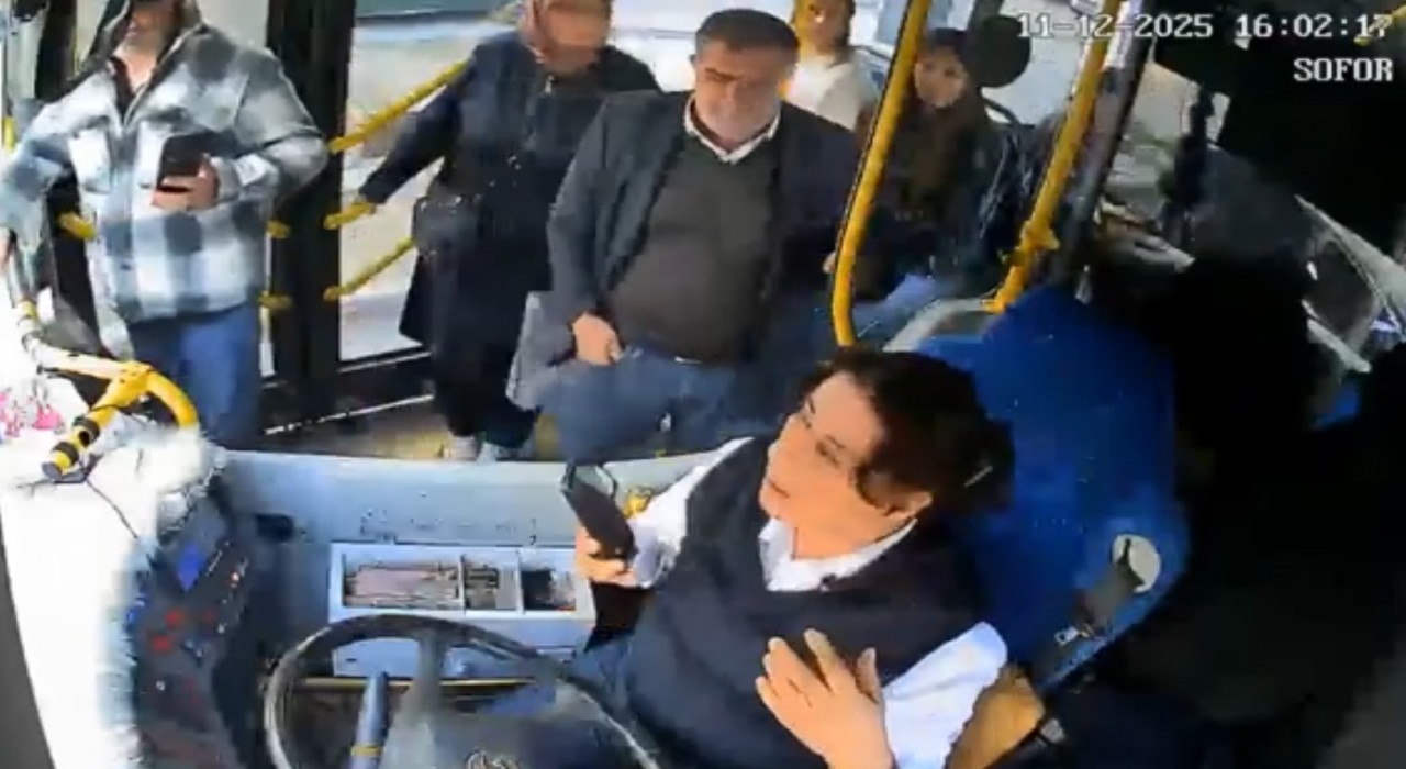 Ispartada yol verme tartışması, kadın halk otobüsü şoförüne kâbus yaşattı
