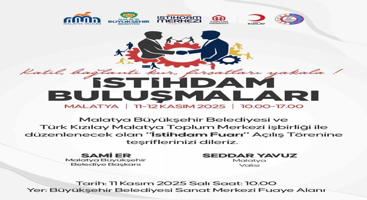 İstihdam buluşmaları Malatyada başlıyor