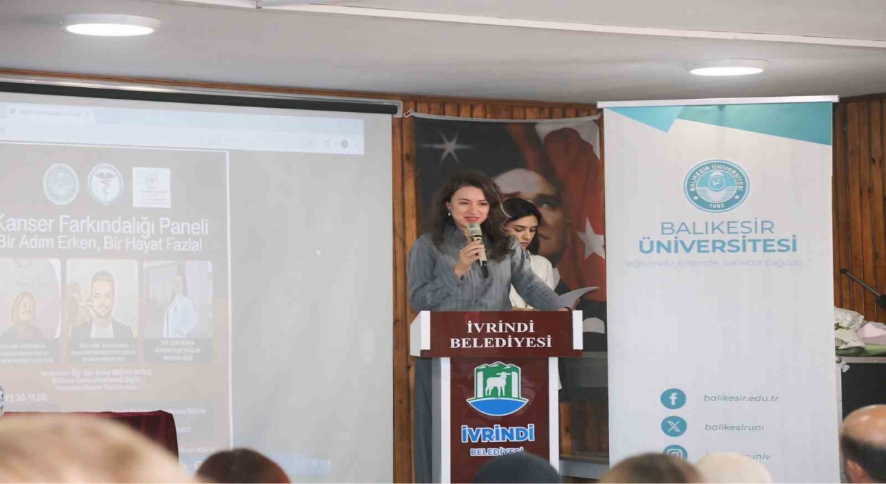 İvrindide kanser farkındalığı panelde konuşuldu