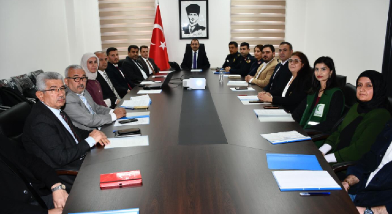 Kadirli’de Kurumlar Bağımlılıkla Mücadelede İş Birliği İçin Bir Araya Geldi