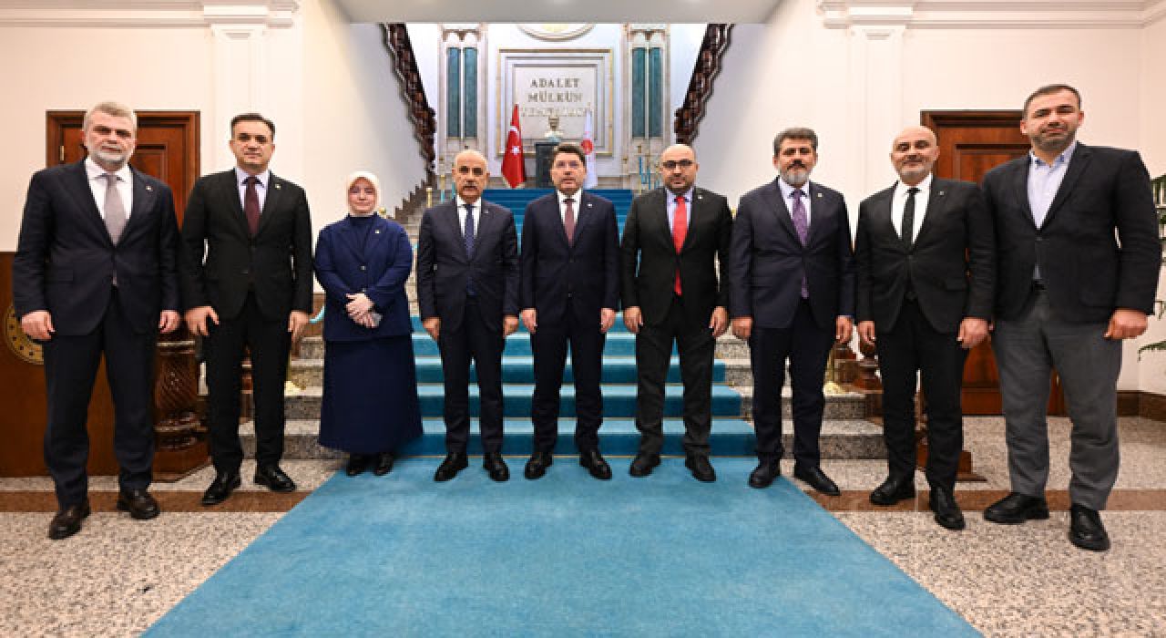 Kahramanmaraş Heyetinden Adalet Bakanı Tunç’a Ziyaret