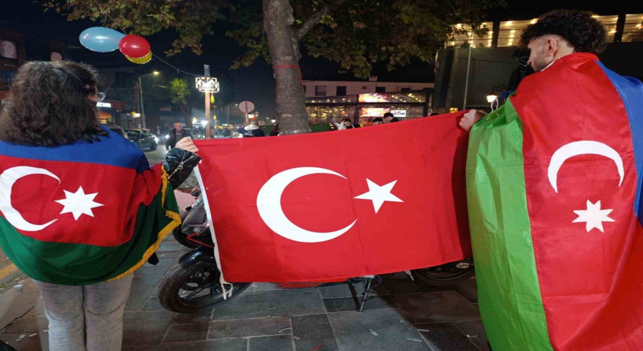 Karabağın kurtuluşu Tekirdağda coşkuyla kutlandı