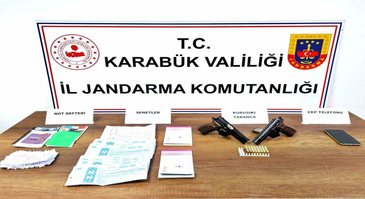 Karabükte tefecilik operasyonu: 2 gözaltı