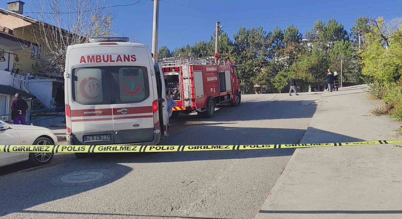 Karabükteki ev yangını: 1 kişi dumandan etkilendi