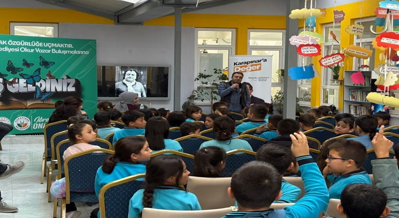 Karapınarda okur-yazar buluşmaları devam ediyor