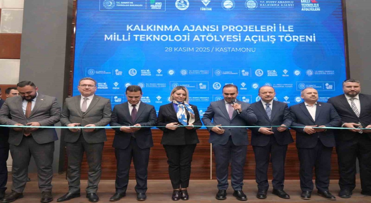 Kastamonuda tamamamlanan 13 projenin açılışını Bakan Kacır yaptı