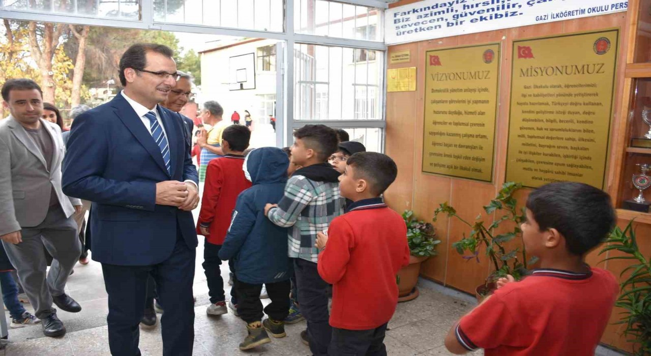 Kaymakam Güldoğandan eğitim turu