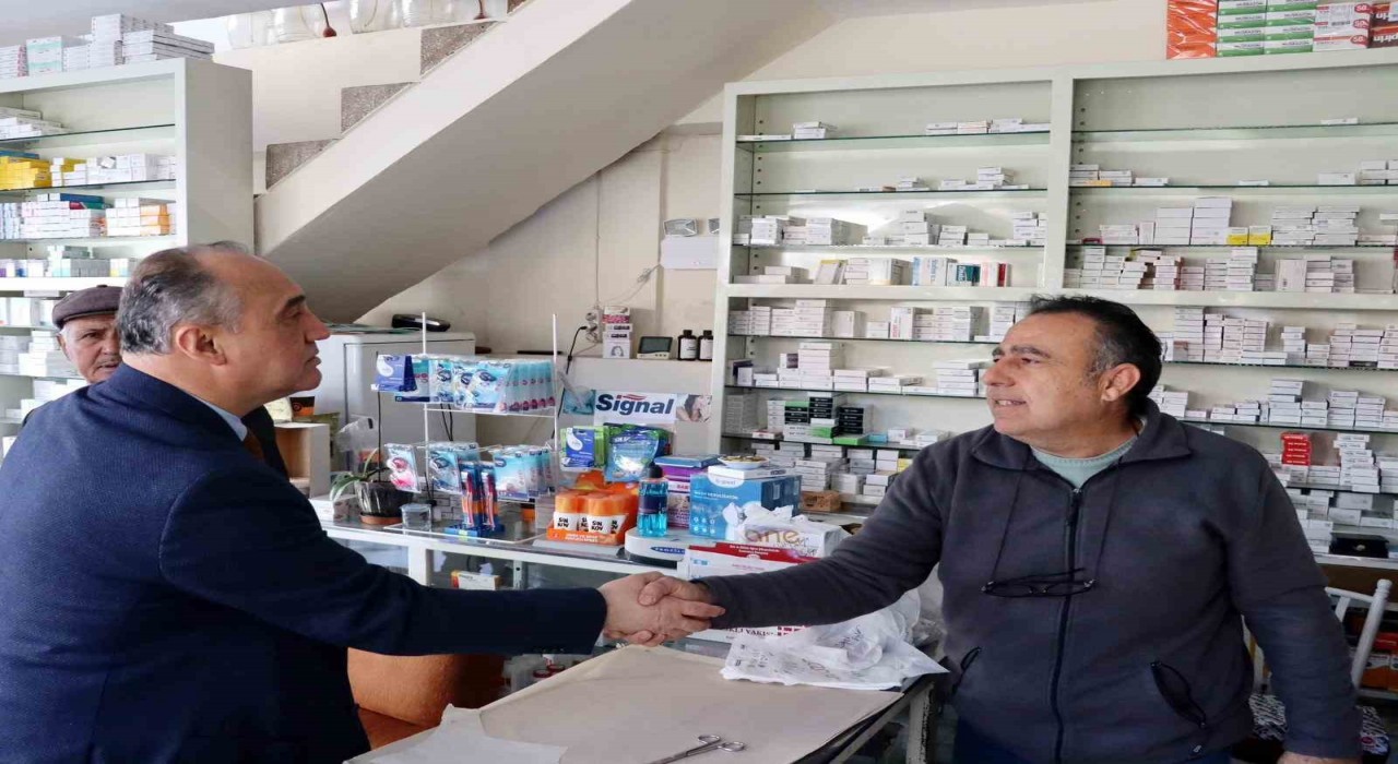 Kaymakam İlhan, esnafların taleplerini dinledi