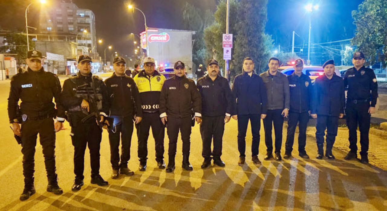 Kaymakam Özer, Jandarma ve Emniyet Uygulama Noktalarını Denetledi