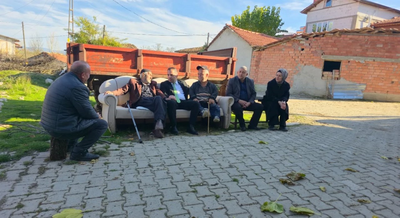 Kaymakam Uçar, Belkese Köyünde vatandaşlarla bir araya geldi