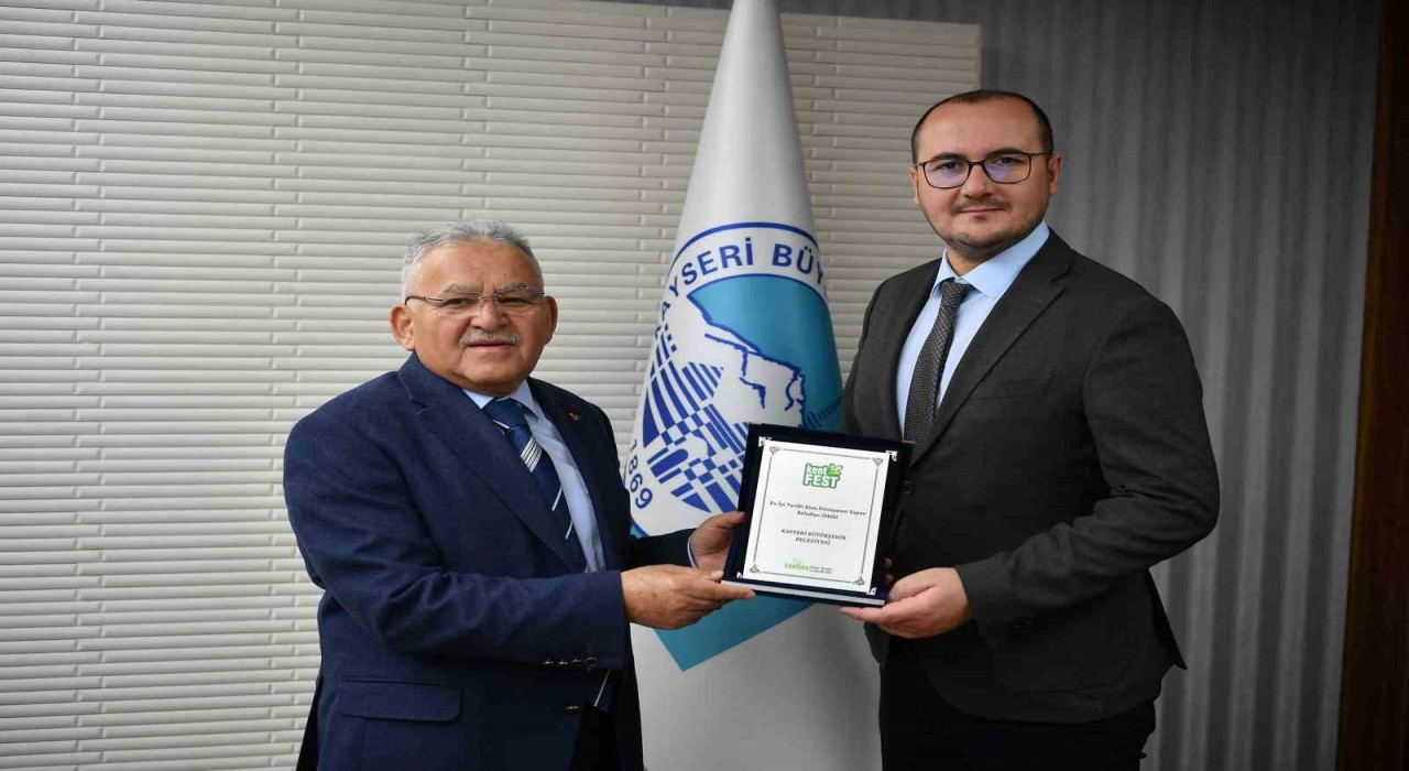 Kayseriye En iyi Tarihi Alan Dönüşümü Yapan Belediye ödülü