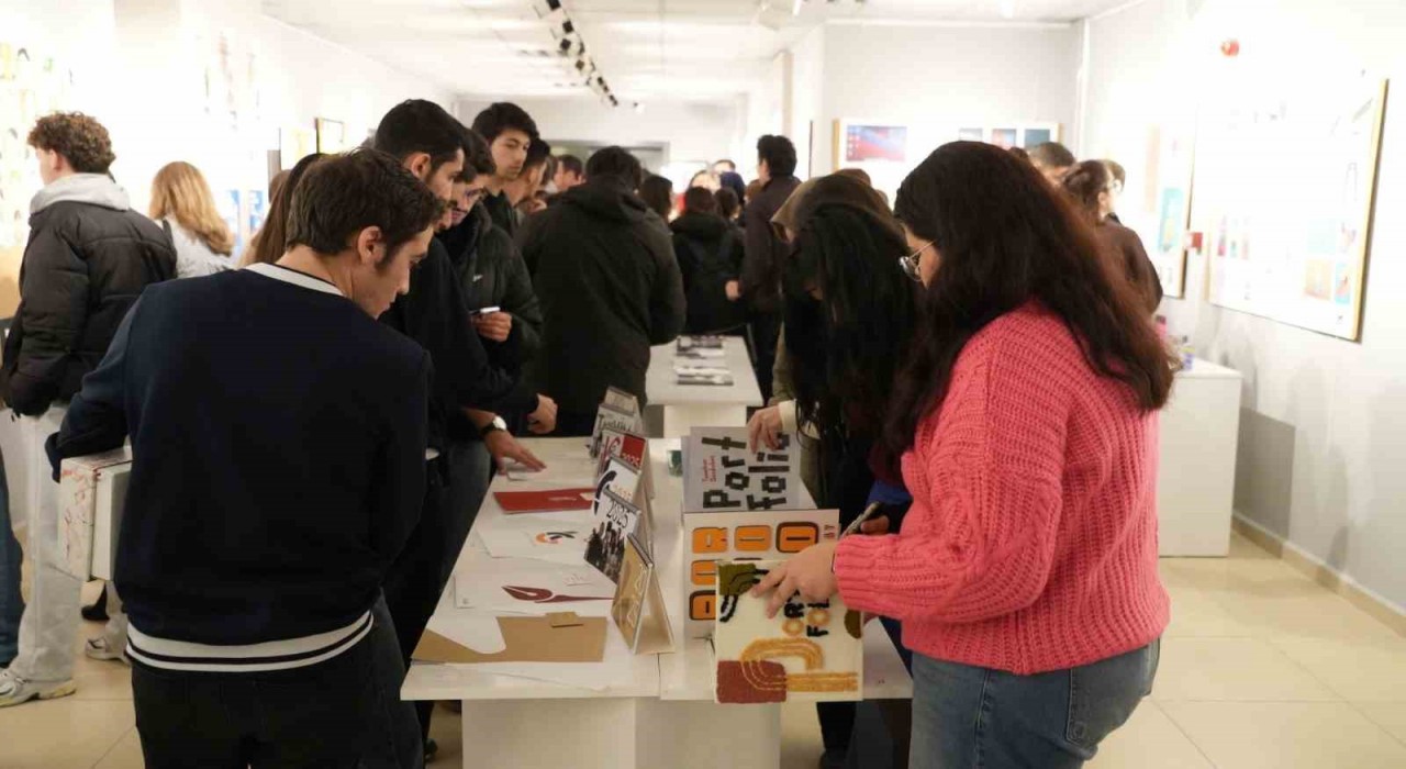 KBÜde Grafik Tasarımı Bölümü öğrencilerinden sergi