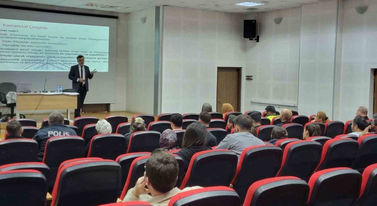 KBÜden Emniyet Personeline vergi ve bütçe yönetimi eğitimi