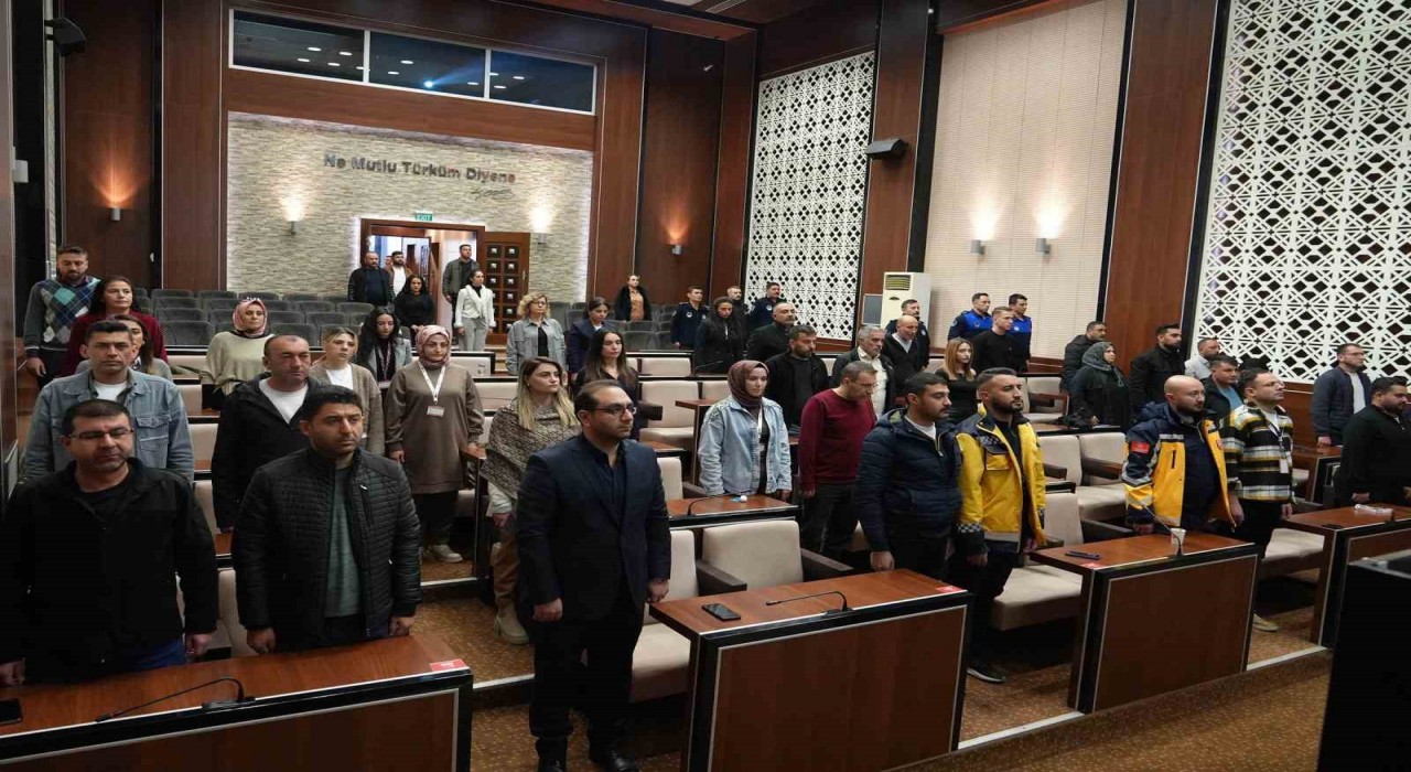 Keçiören Belediyesinden personeline Trafikte Güvenli Sürüş eğitimi