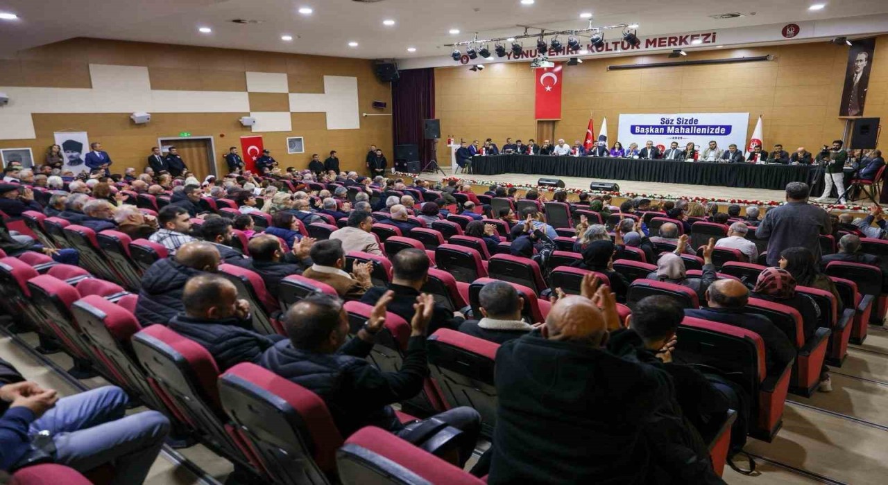 Keçiörende 3 mahalle daha taleplerini dile getirdi