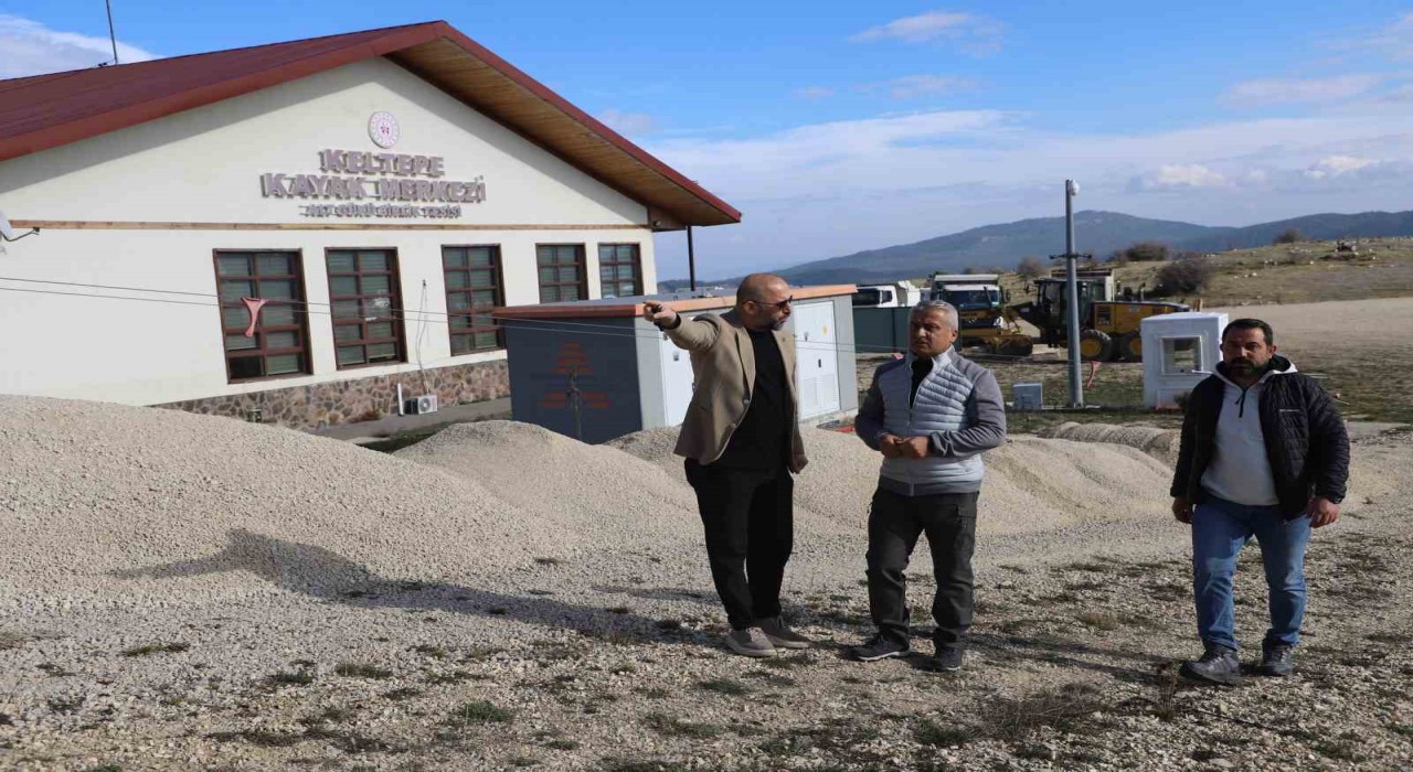 Keltepe Kayak Merkezinde sezon hazırlıkları sürüyor