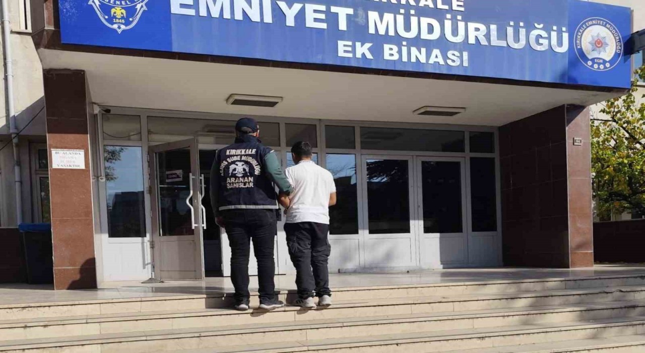 Kırıkkalede 23 yıl 5 ay hapis cezası bulunan firari yakalandı