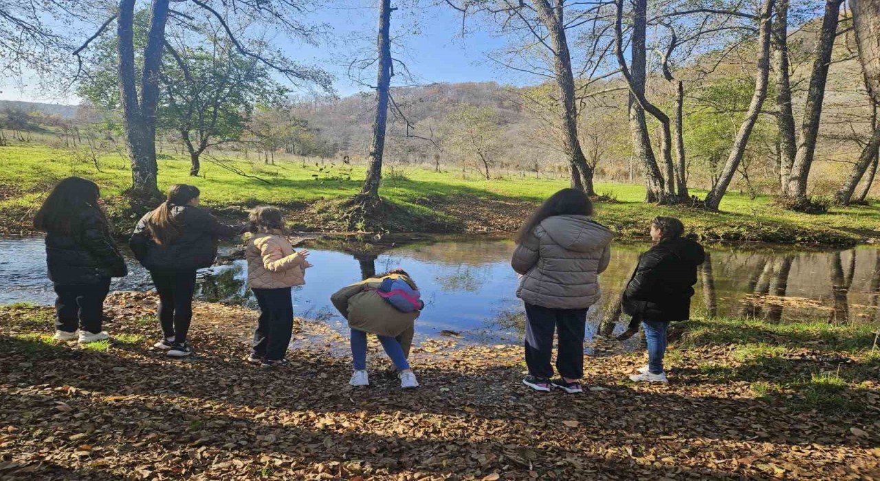 Kırklarelinde çocuklar için doğa yürüyüşü