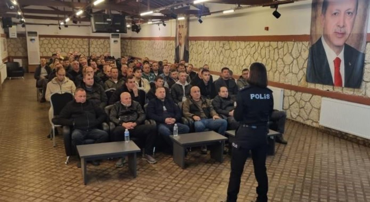 Kırklarelinde özel güvenlik görevlilerine eğitim
