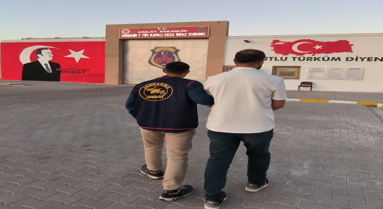 Kırşehirde kesinleşmiş hapis cezası bulunan firari yakalandı