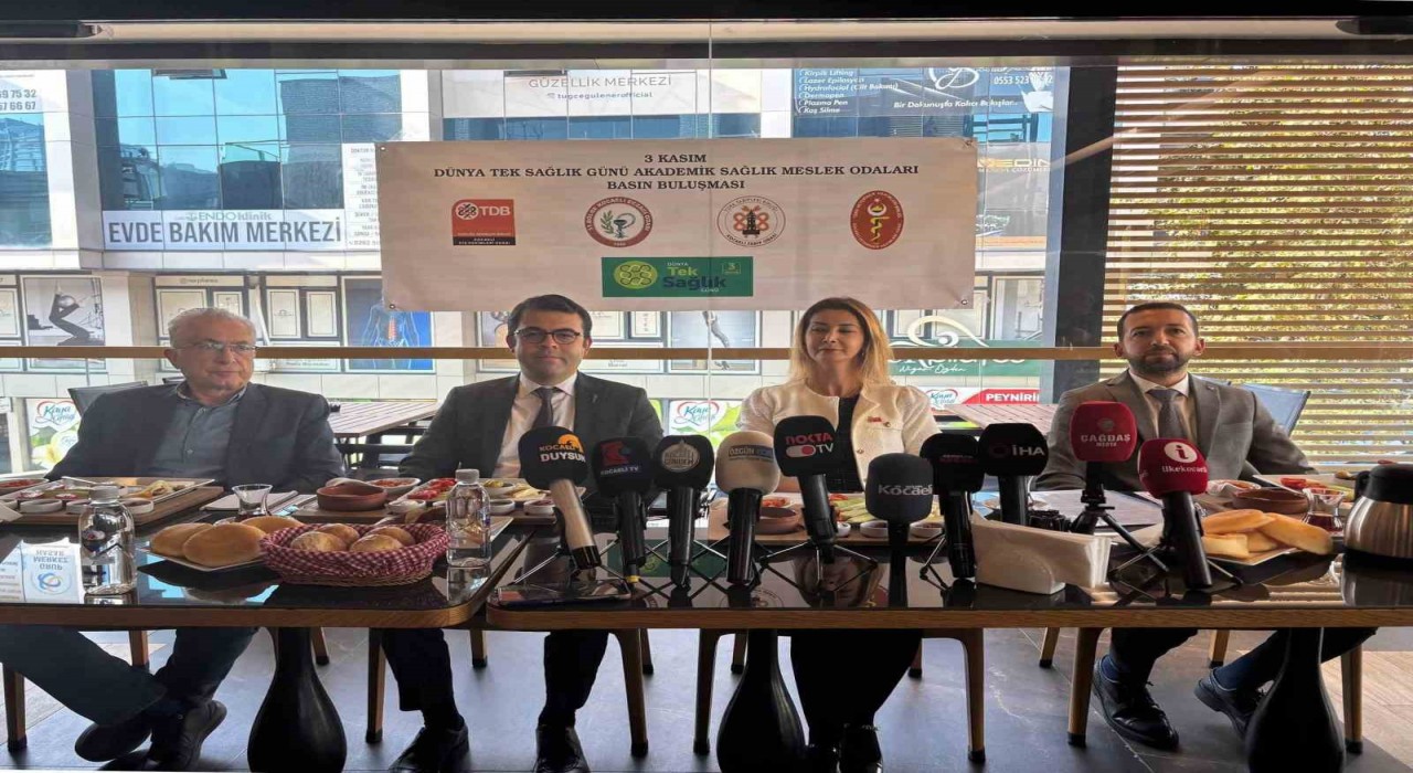 Kocaelideki sağlık odalarından Tek Dünya Sağlık günü mesajı