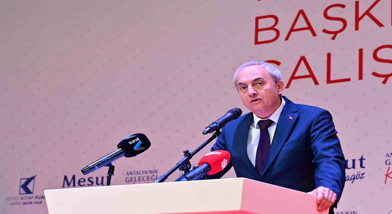 Kocagöz: Antalyayı ‘UNESCO Dünya Kitap Başkenti yapmak istiyoruz