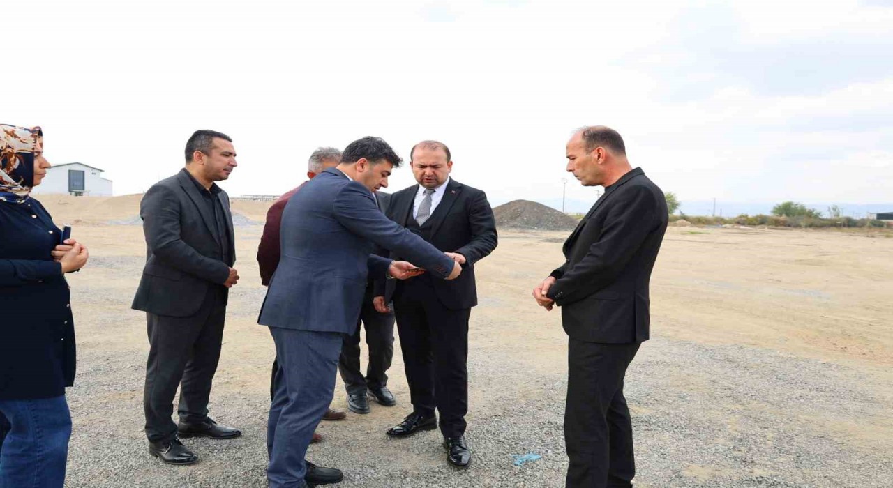 Koçarlı Devlet Hastanesinin Geçici Hizmet Alanında inceleme yapıldı