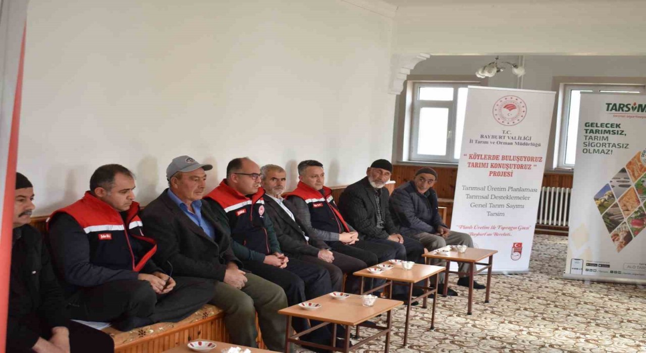 ‘Köylerde Buluşuyoruz, Tarımı Konuşuyoruz projesi kapsamında üreticilerle buluşmalar devam ediyor