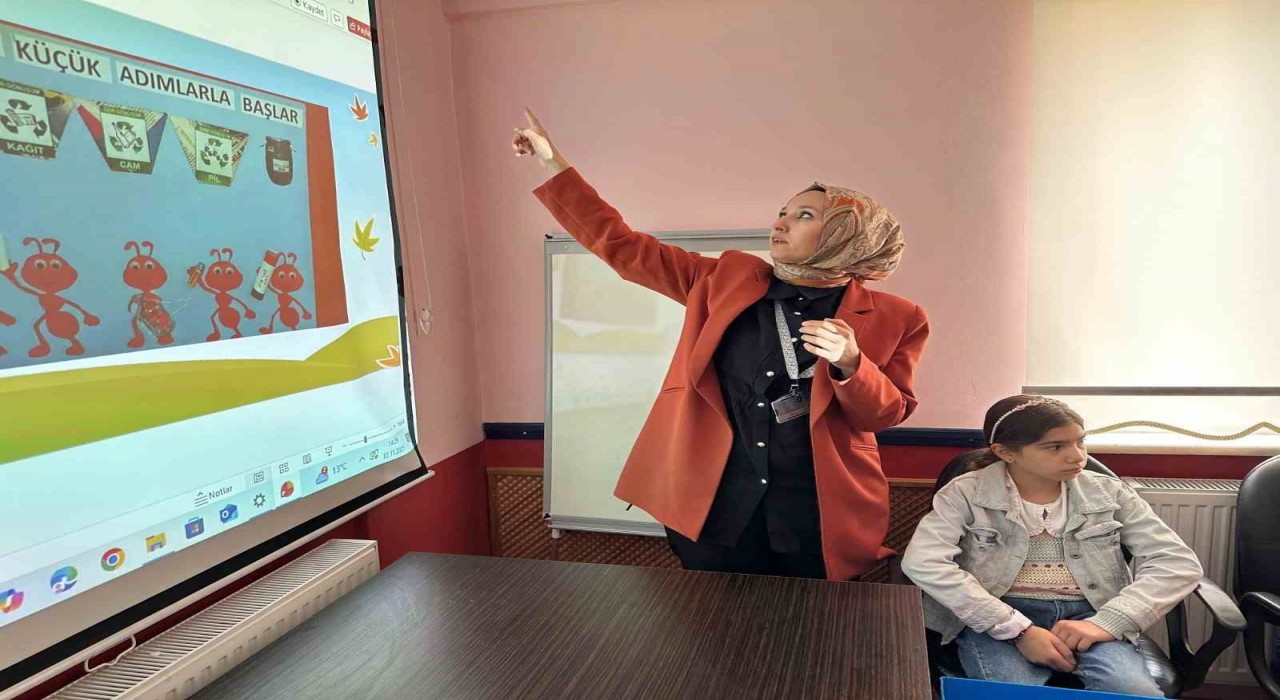 Kütahya Belediyesinden özel öğrencilere sıfır atık eğitimi