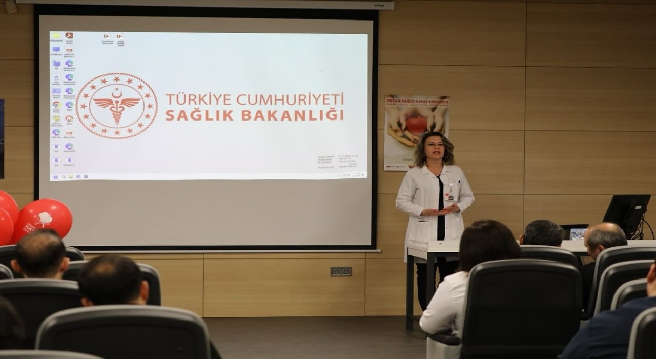 Kütahya Şehir Hastanesinde Organ Bağışı Haftası farkındalık semineri