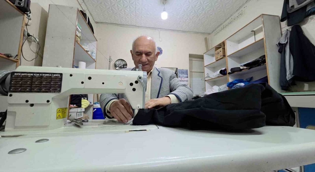Kütahyada 52 yıllık terzi Himmet Kalkan: Sanat artık bitmek üzere