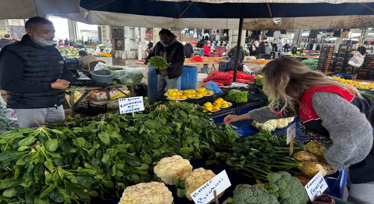 Lüleburgazda semt pazarı denetimi