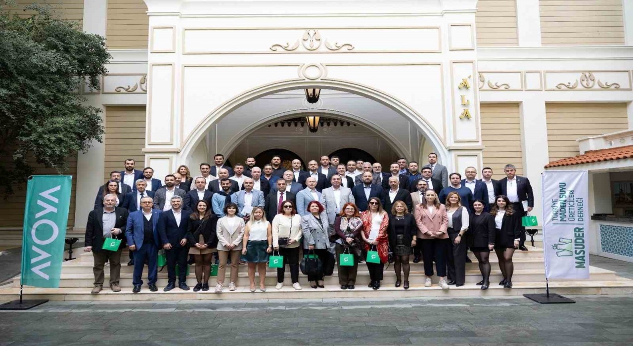 Maden suyu sektörü bir araya geldi