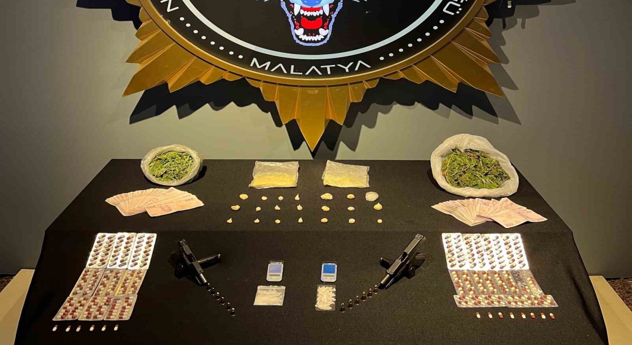 Malatyada torbacı operasyonlarında 47 tutuklama