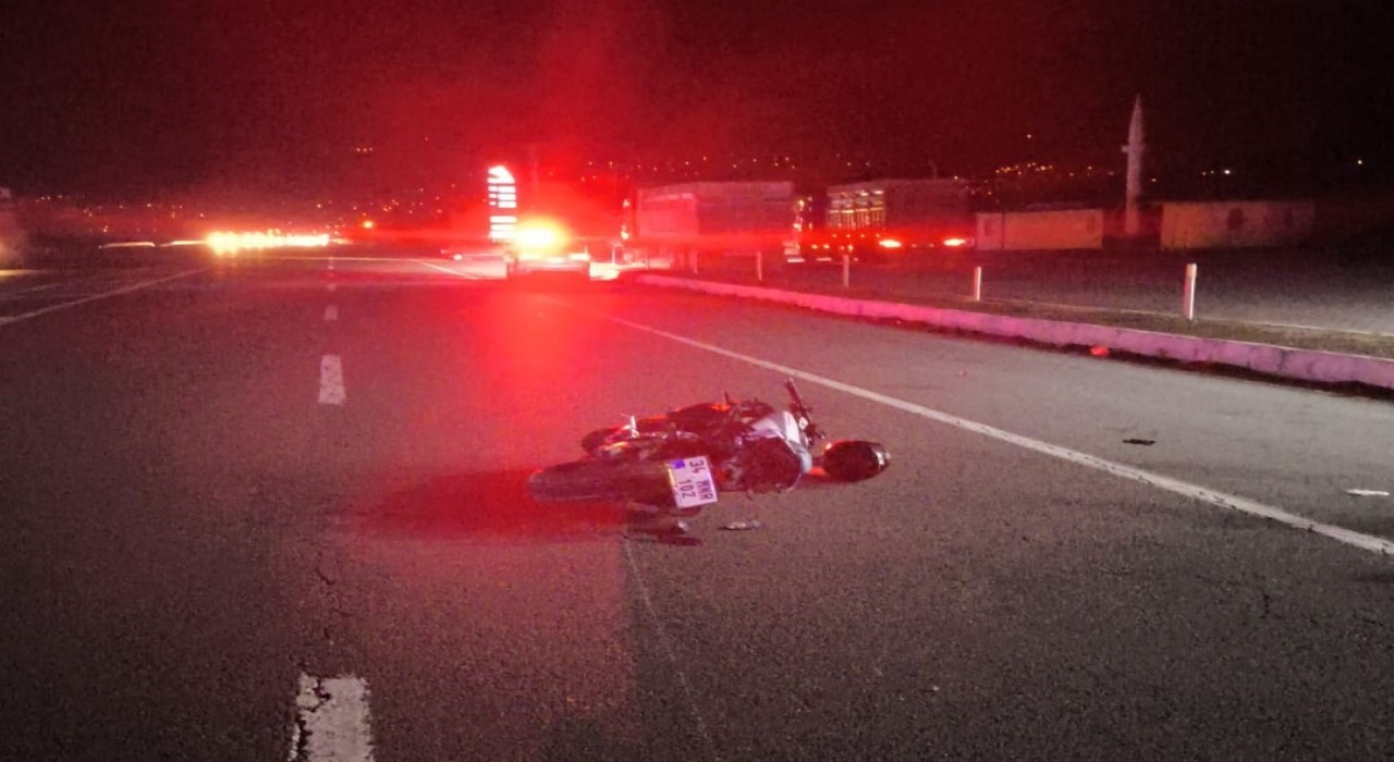 Malatyada yayaya çarpan motosikletin sürücüsü hayatını kaybetti