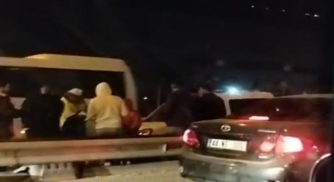 Malatyada zincirleme trafik kazası: 2 yaralı