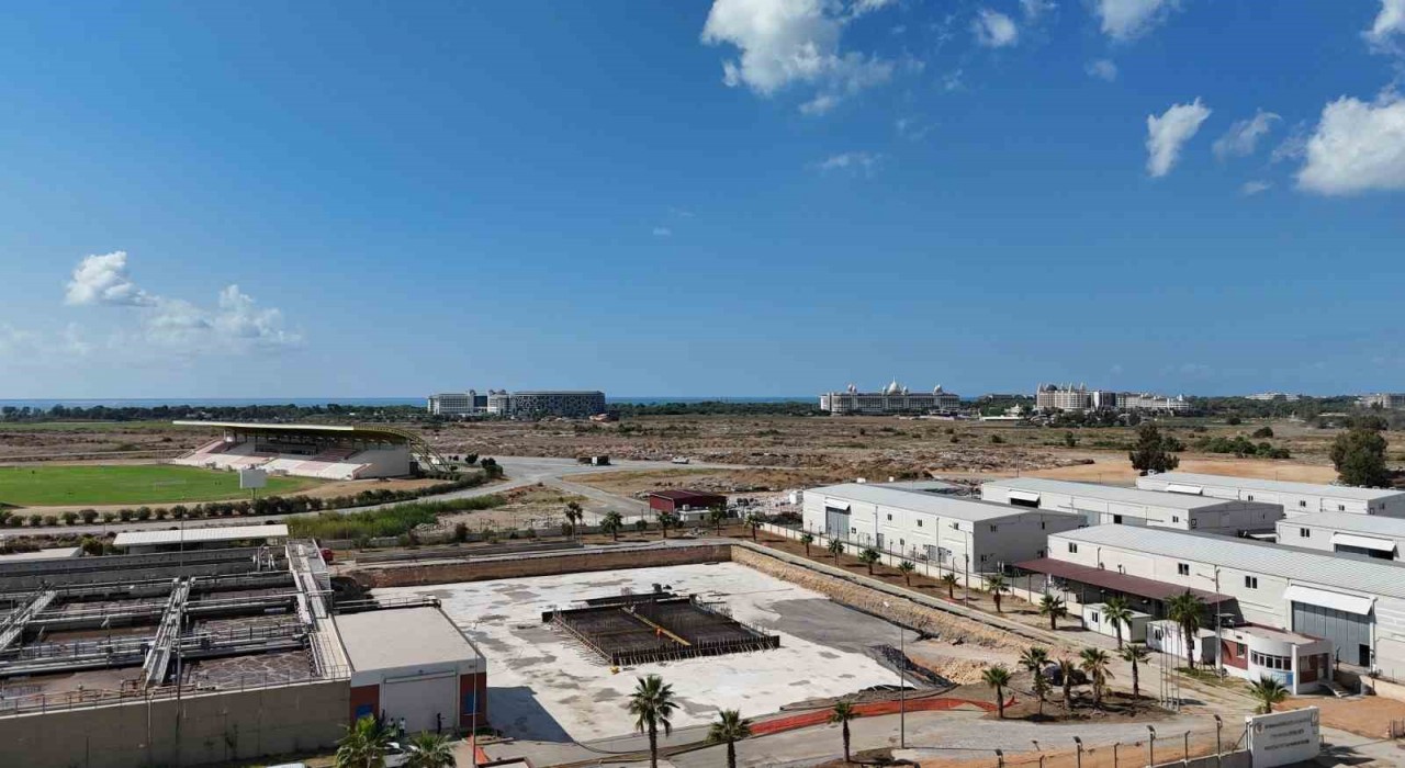 Manavgat Atıksu Arıtma Tesisinin kapasitesi artırılıyor