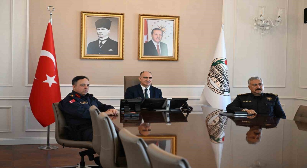 Manisada ekim ayı asayiş ve güvenlik konuları değerlendirildi