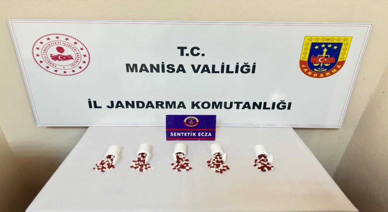 Manisada uyuşturucu operasyonu: 290 adet hap ele geçirildi