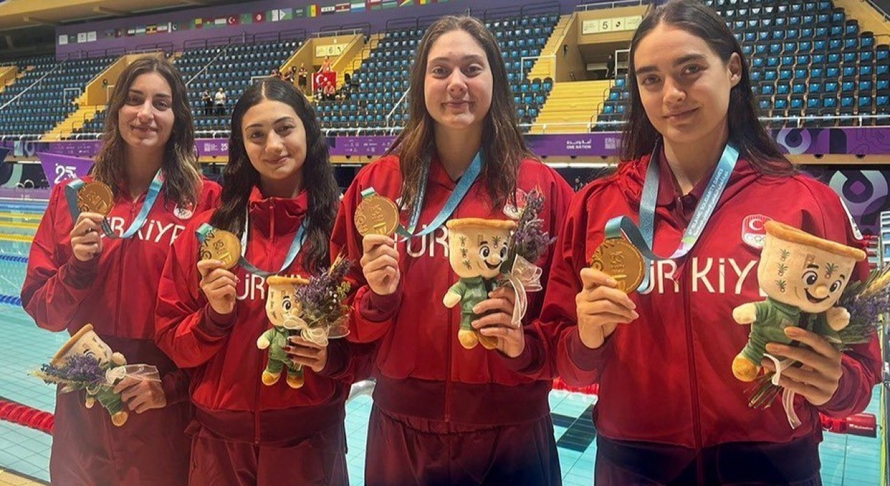 MCBÜ öğrencisi Toker, milli takıma altın madalya getirdi