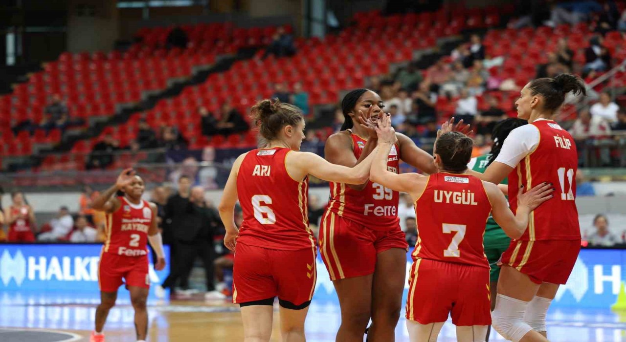 Melikgazi Kayseri Basketbol 2. galibiyetini aldı