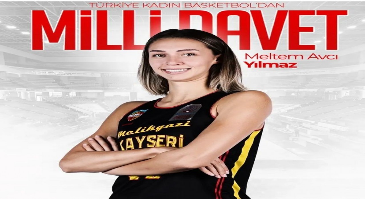Melikgazi Kayseri Basketbolun kaptanına milli davet