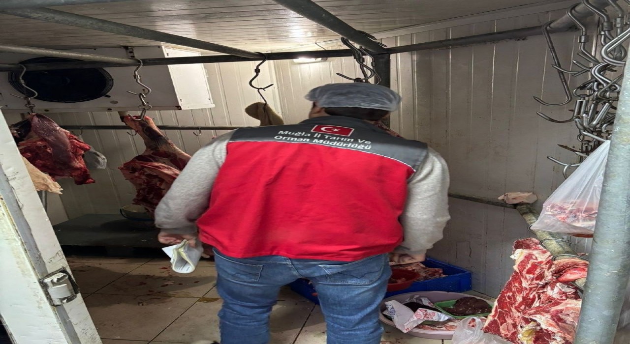 Menteşede kasaplara kapsamlı denetim