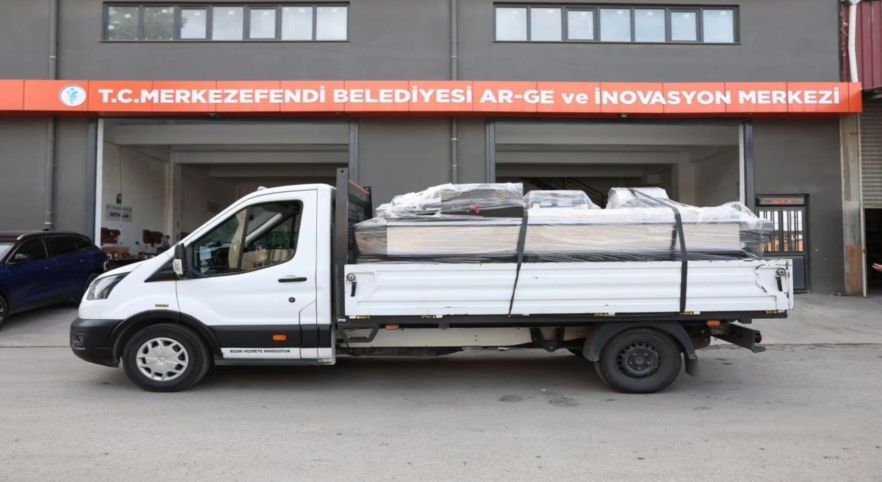 Merkezefendinin 33ncü mama makinesi Çerkezköye teslim edildi