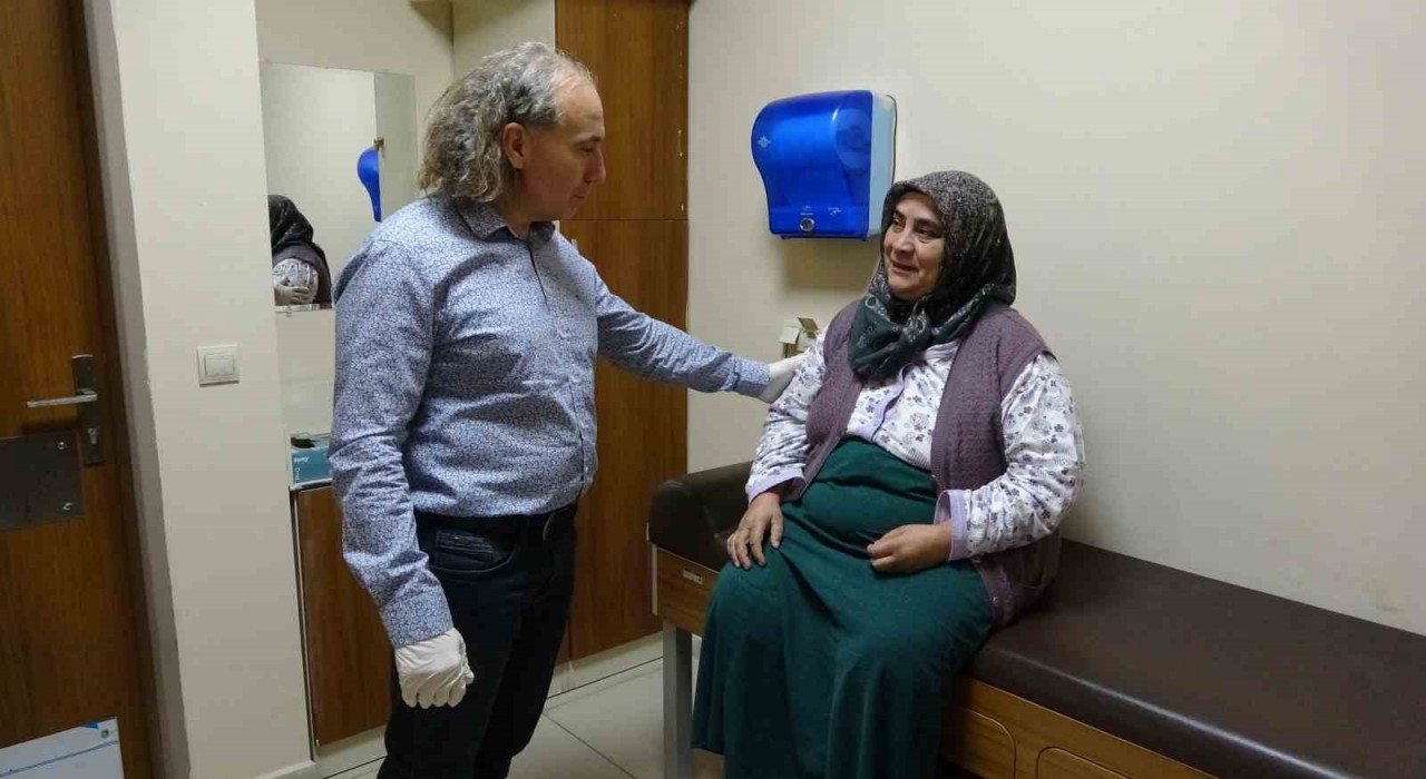 Mersinde 11 yıl ihmal edilen memedeki 8,5 kiloluk kitle ameliyatla çıkarıldı