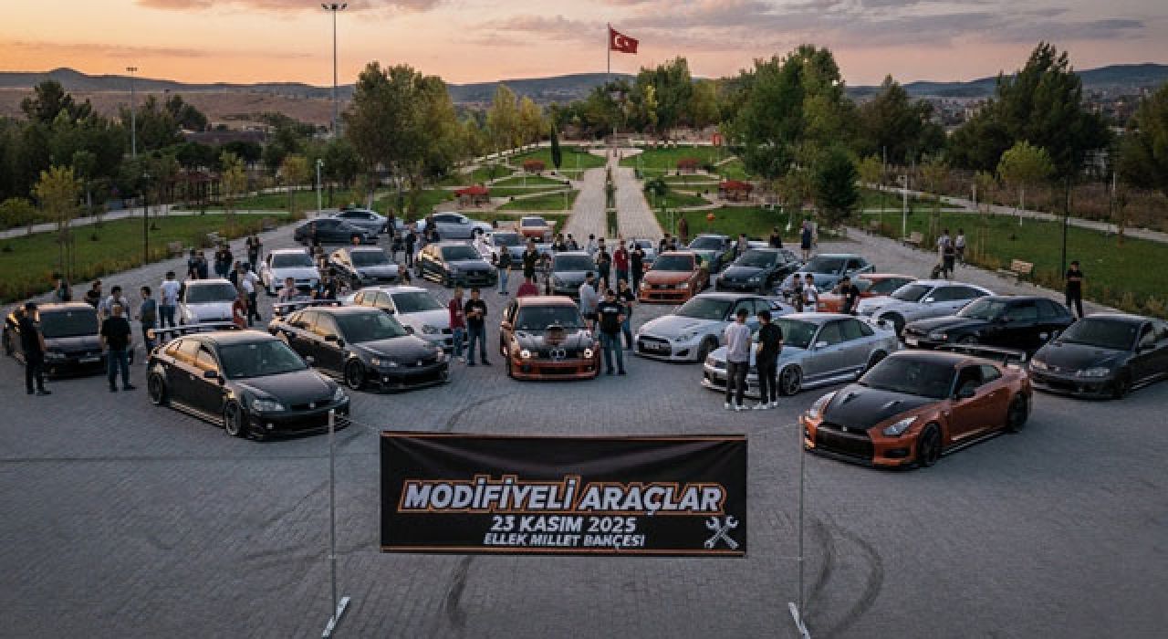 Modifiyeli Araç Tutkunları Ellek’te Buluşuyor