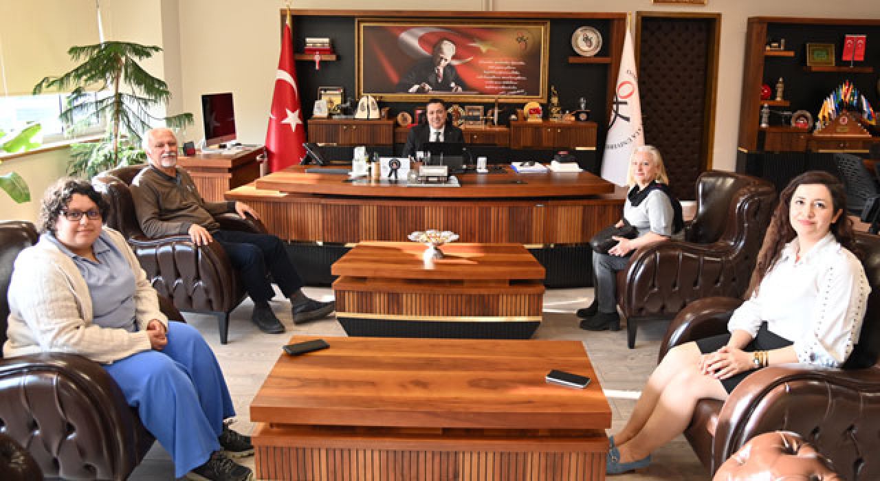 MSKÜ Tazelenme Üniversitesi Koordinatöründen OKÜ’ye İş Birliği Ziyareti